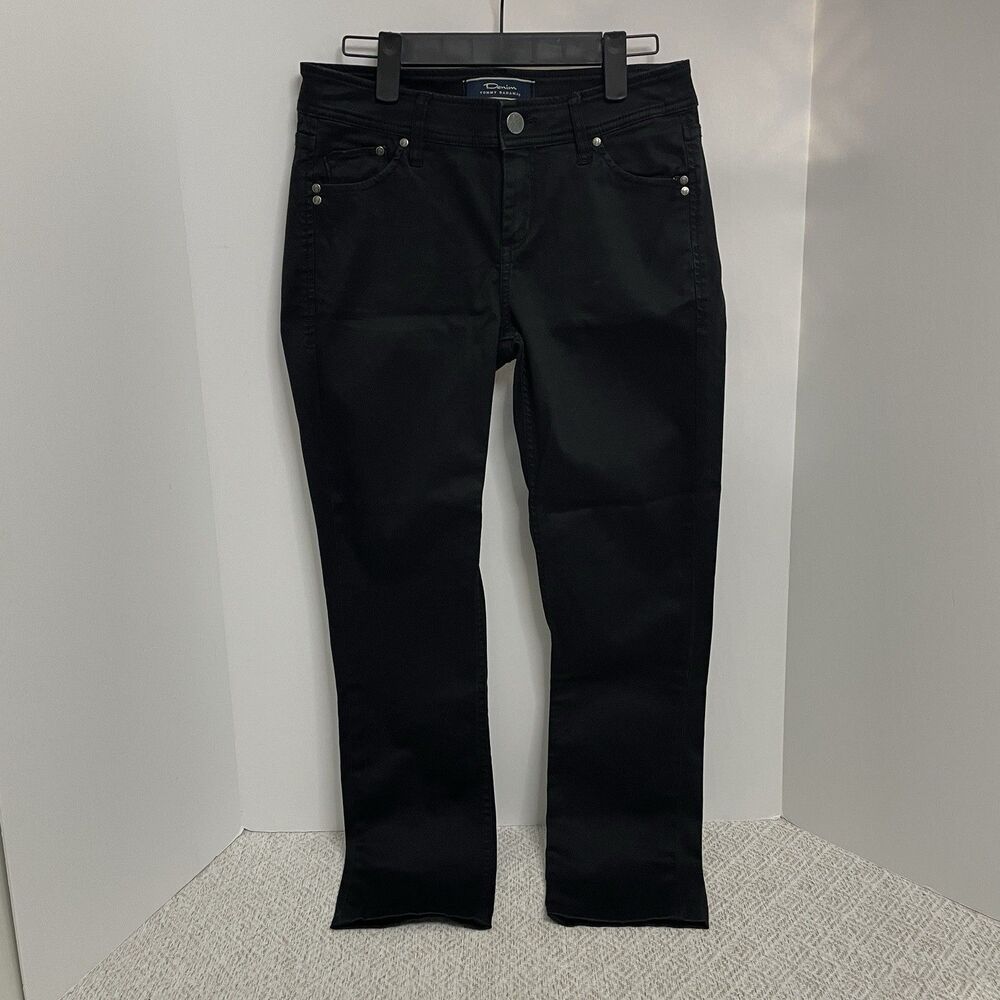 Tommy Bahama Denim Womens 6 Black Stretch Comfort Fit Jeans Pants